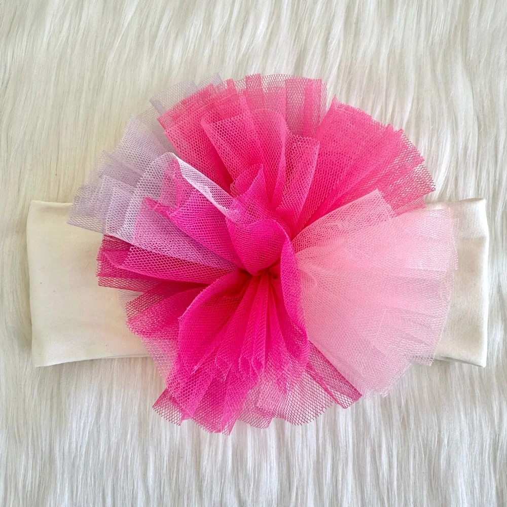 COLORFUL POM HEADBAND